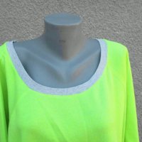 3XL /4XL Спортна блуза в цвят електрик , снимка 2 - Блузи с дълъг ръкав и пуловери - 40242453