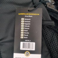 Раница чанта CATERPILLAR Вackpack 2A, Материал 210D, Полиестер, Черен, снимка 2 - Раници - 42735671