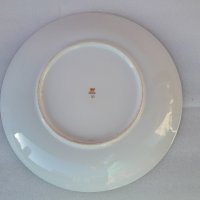 Голяма порцеланова чиния от Словения, снимка 3 - Чинии - 42434598