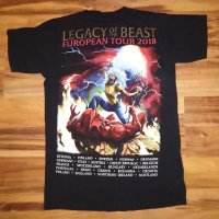Тениска Iron Maiden Legacy of the beast от концерта в Пловдив 2018 г, снимка 2 - Детски тениски и потници - 40415030