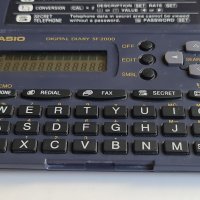 Casio SF-2000 електронен бележник, снимка 5 - Друга електроника - 36767302