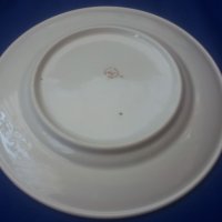 Ретро порцеланови чинии 6 бр за основно ястие с лого на Орбита, снимка 9 - Антикварни и старинни предмети - 38717720