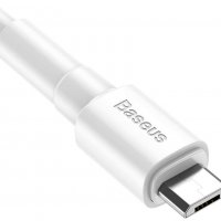 USB Кабел BASEUS Micro 2.4A Quick Charge 3.0, снимка 4 - USB кабели - 31798828