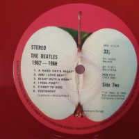 Двоен албум на Битълс THE BEATLES on red vinyl 1962/1966, снимка 7 - Грамофонни плочи - 44181929