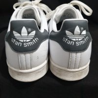 Оригинални кожени Adidas Stan Smith CQ2206, снимка 5 - Маратонки - 31653927