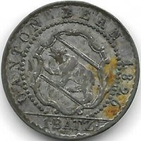 Монета Швейцария 1 Батцен 1826 г. Кантон Берн / 2, снимка 1 - Нумизматика и бонистика - 40146481