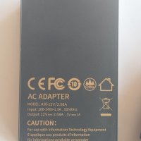 Ac Adapter A50-12V/2.58A, снимка 1 - Друга електроника - 39134053