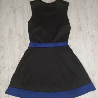 Нова рокля синьо и черно, снимка 2 - Рокли - 29144409