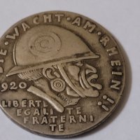 Медал 1920 Германия , снимка 3 - Антикварни и старинни предмети - 40087486