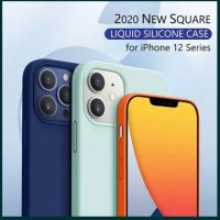 Матов Силиконов Кейс за Apple iPhone 12 / 12 Pro / 12 Mini, снимка 3 - Калъфи, кейсове - 31940893