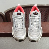 оригинални маратонки  Nike Air Max '97 сребристи/розови  номер 40,5, снимка 3 - Маратонки - 37312877
