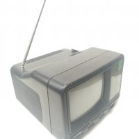 Малко японско черно бяло телевизорче  ROADSTAR, снимка 3 - Телевизори - 36719839
