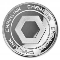 Chainlink coin ( LINK ) - Silver, снимка 2 - Нумизматика и бонистика - 38564908