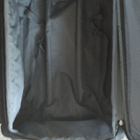 Samsonite куфар черен 60 см, снимка 6 - Куфари - 44696776