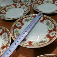 Стар български порцелан чинии , снимка 4 - Антикварни и старинни предмети - 44701043