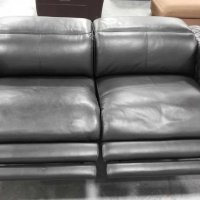 Черен комплект кожени дивани тройка и двойка "Tolouse", снимка 8 - Дивани и мека мебел - 40284623