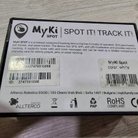 Проследяващо устройство MyKi - Spot, 3 в 1, бял НОВ 100 лв., снимка 2 - Друга електроника - 40840249