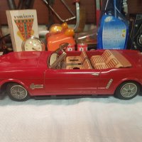 Стара Японска тенекиена играчка Форд Мустанг., снимка 4 - Колекции - 40821128