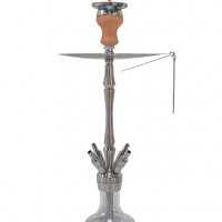 Наргиле Стомана 4 маркуча Hookah animal ММ6162, снимка 1 - Наргилета - 29643524