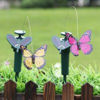 Соларна летяща пеперуда Garden Butterfly, снимка 2 - Градински мебели, декорация  - 39696839