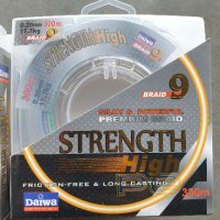 Плетено 300м.STRENGTH long casting Daiwa , снимка 1 - Такъми - 42230890