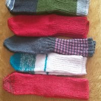 33 броя плетени чорапи, снимка 16 - Дамски чорапи - 39046592