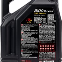 Моторно масло MOTUL 8100 X-cess 5W40 5л, снимка 3 - Аксесоари и консумативи - 31176700