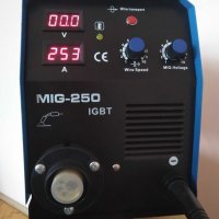 MAX PROFESIONAL Телоподаващо устройство CO2 MIG 250А - Телоподаващ Апарат - ТОП ЦЕНА, снимка 2 - Други машини и части - 27101841