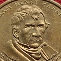 Възпоменателна монета WILLIAM HENRY HARRISON 9 президент на САЩ 1841г. за КОЛЕКЦИЯ 38036, снимка 4 - Нумизматика и бонистика - 40764267