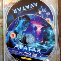 Блу рей + DVD стилбук АВАТАР - AVATAR Steelbook, снимка 2 - Blu-Ray филми - 37517813