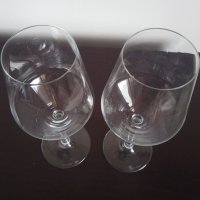 2 броя изящни чаши за вино и изящен кристален декантиер, снимка 8 - Антикварни и старинни предмети - 31453995