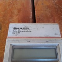 Стар калкулатор Sharp EL-614, снимка 3 - Антикварни и старинни предмети - 40519130