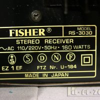 РЕСИВЪР  Fisher rs-3030 , снимка 6 - Ресийвъри, усилватели, смесителни пултове - 33774933