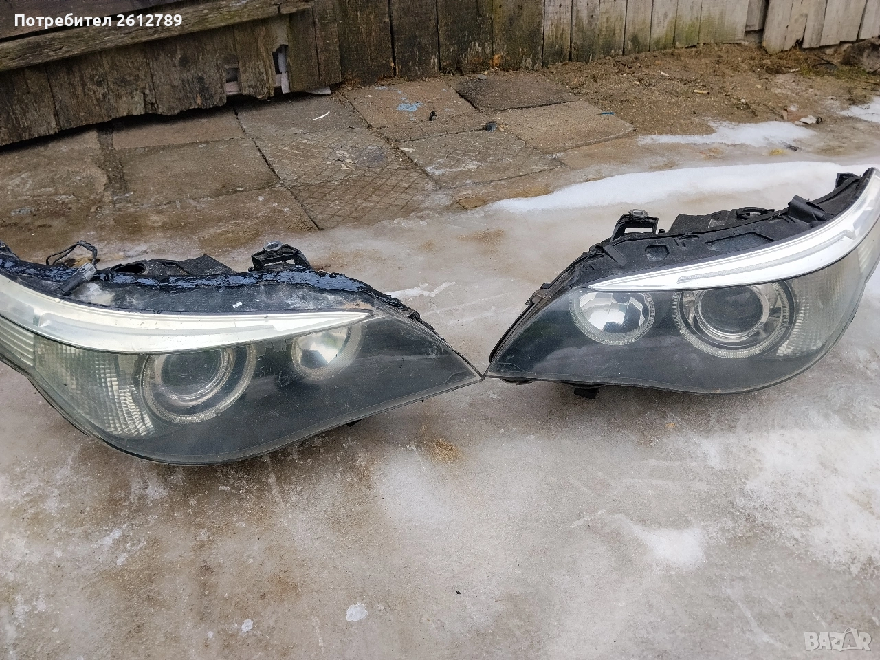 Фарове за БМВ е60 , снимка 1