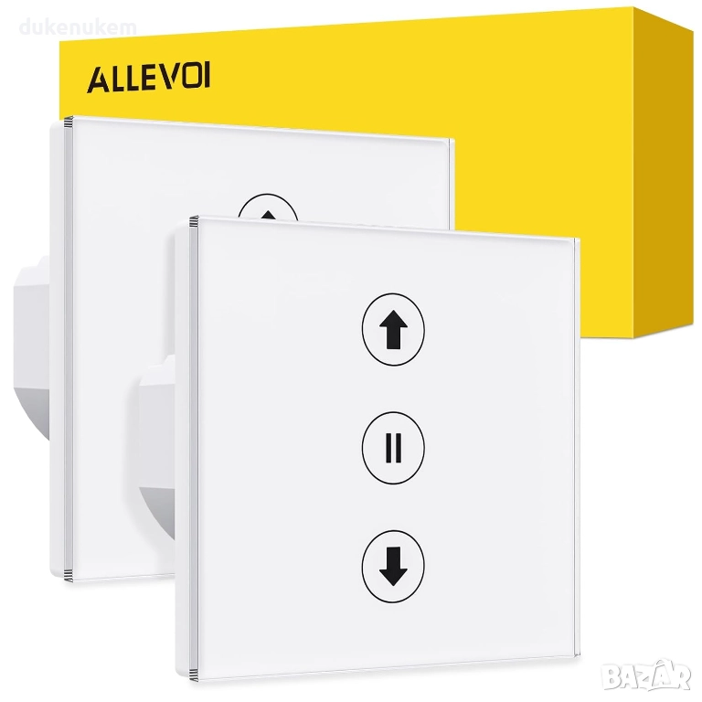 WiFi превключвател за ролетни щори, с таймер, 2 бр/к-кт, снимка 1