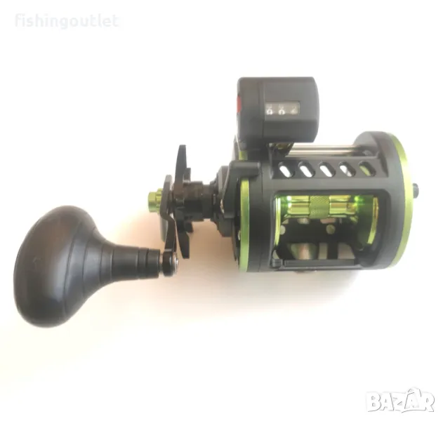 Мощен мултипликатор за тролинг ECTC30L за лява ръка . 15КГ ДРАГ !, снимка 1