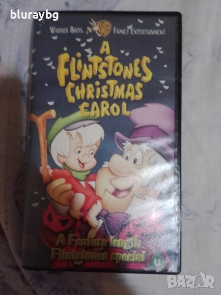Коледната песен на Семейство Флинтстоун/A Flintstones Christmas Carol vhs, снимка 1
