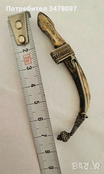 Арабска антична брошка, снимка 1