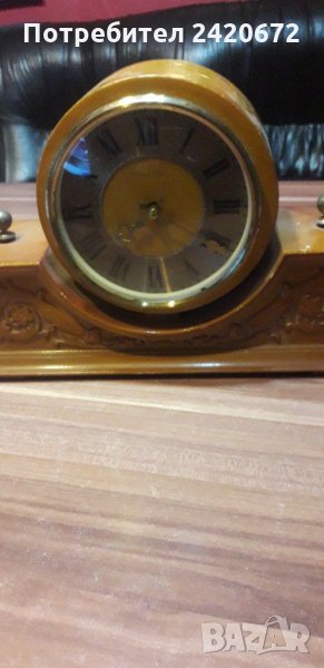 Стар каминен часовник, снимка 1
