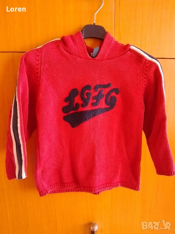 *H@ML.O.G.G.Детска плътна блузка с качулка, снимка 1