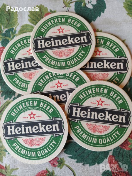 Heineken подложки за чаши , снимка 1
