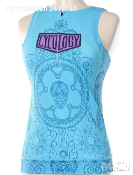 Дамски спортен топ / потник Cycology за бягане / колоездене/ плуване, снимка 1