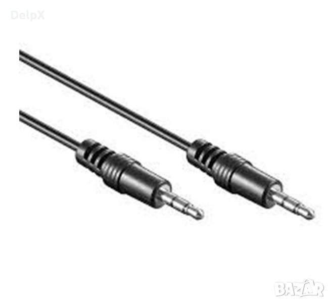 Кабел AUX 3,5mm JACK(м) 1,5m, снимка 1