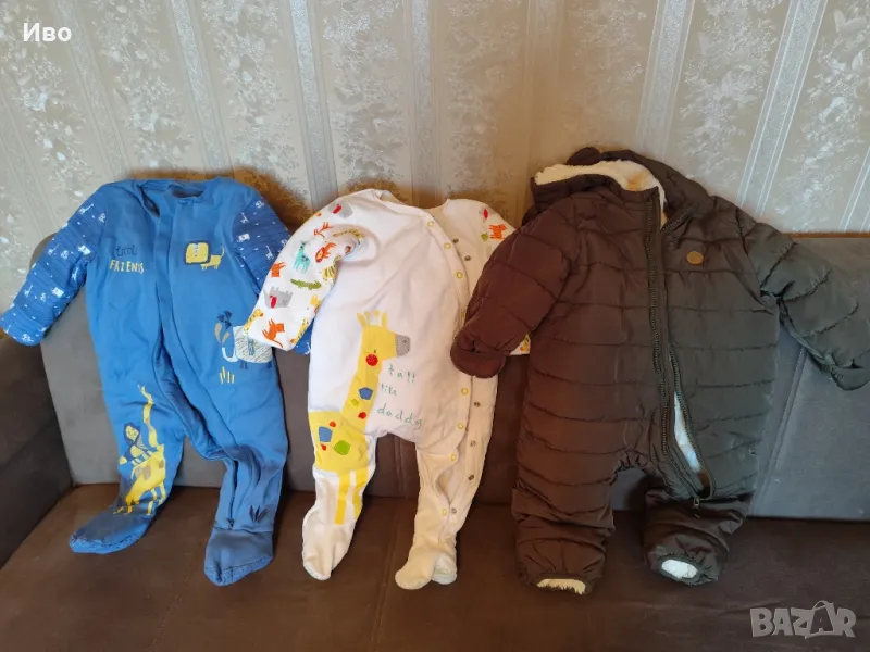 Детски, бебешки зимни гащеризони , снимка 1
