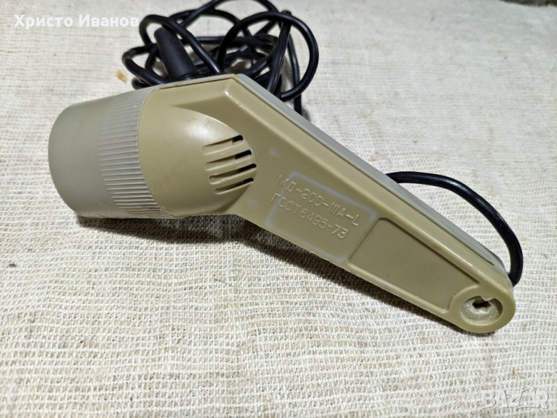 Колекционерски микрофон "Октава" МД-200-IIIA-L,1978 година., снимка 1