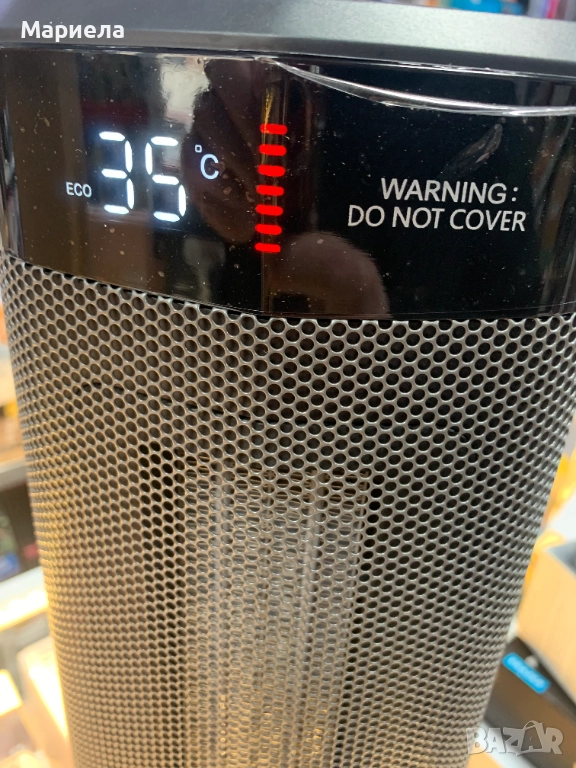 PTC Електрически нагревател 2000W , 4 режима , дистанционно упревление, снимка 1