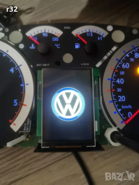 vw голф 4 бора километраж с цветен дисплей r32 gti tdi v6, снимка 1