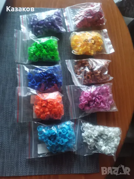 Пръстени  6,8,10мм /щракалки/, снимка 1