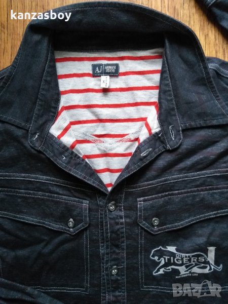 armani jeans - страхотна мъжка риза, снимка 1