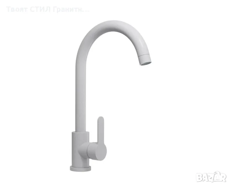 Сив гранитен смесител за кухня – Модел 5600, снимка 1